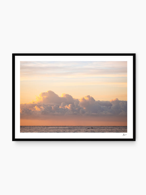 Paddle into Sunrise - Bondi Beach Wall Art Print - Australia Unseen