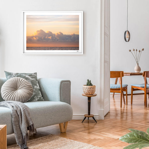 Paddle into Sunrise - Bondi Beach Wall Art Print - Australia Unseen