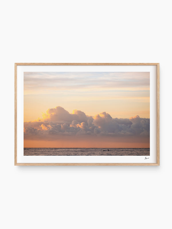 Paddle into Sunrise - Bondi Beach Wall Art Print - Australia Unseen