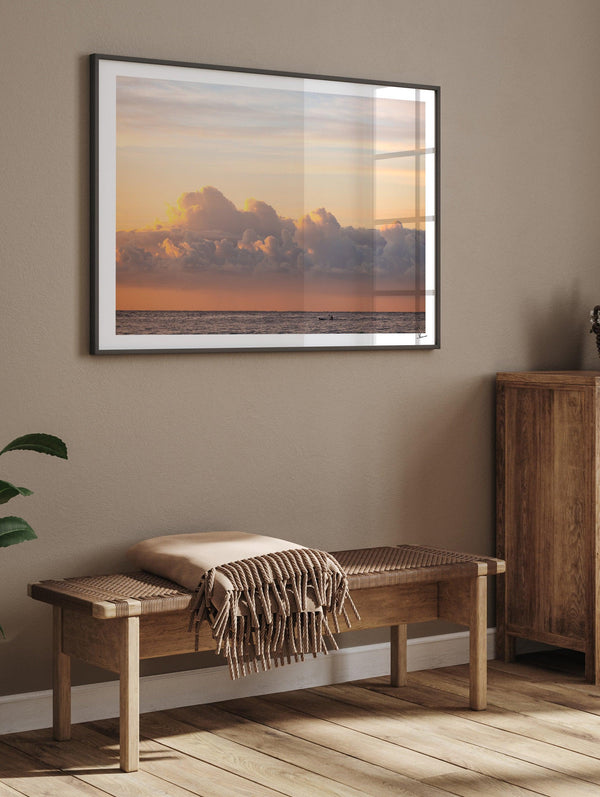 Paddle into Sunrise - Bondi Beach Wall Art Print - Australia Unseen