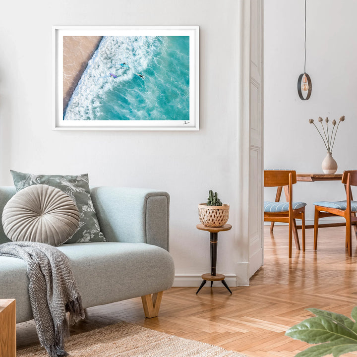Paddle Out - Freshwater Beach Wall Art Print - Australia Unseen