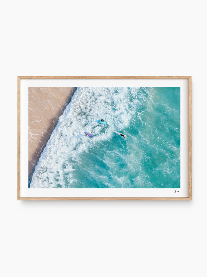 Paddle Out - Freshwater Beach Wall Art Print - Australia Unseen