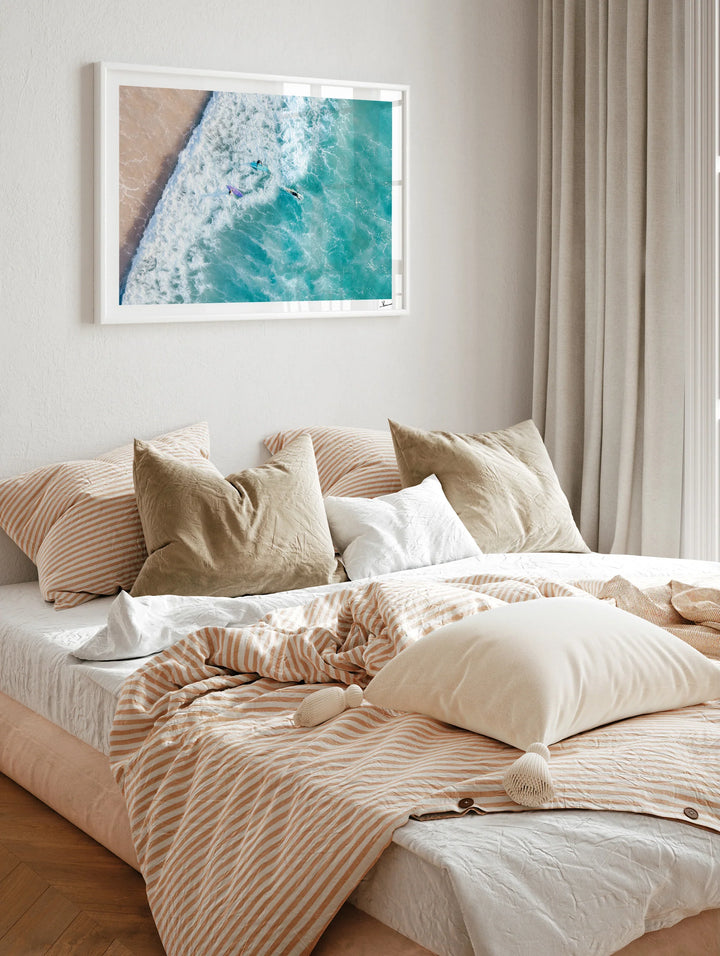 Paddle Out - Freshwater Beach Wall Art Print - Australia Unseen