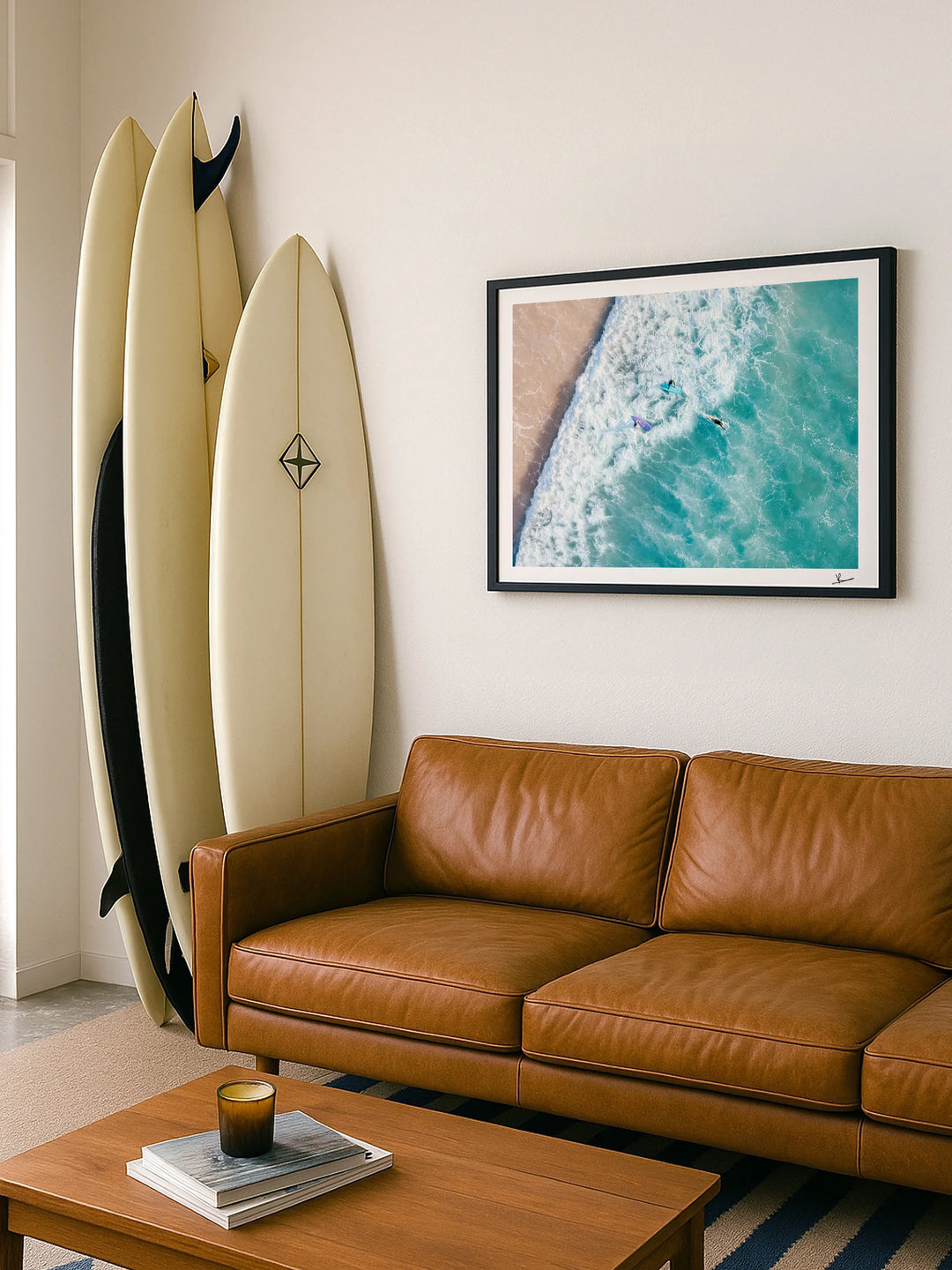 Paddle Out - Freshwater Beach Wall Art Print - Australia Unseen