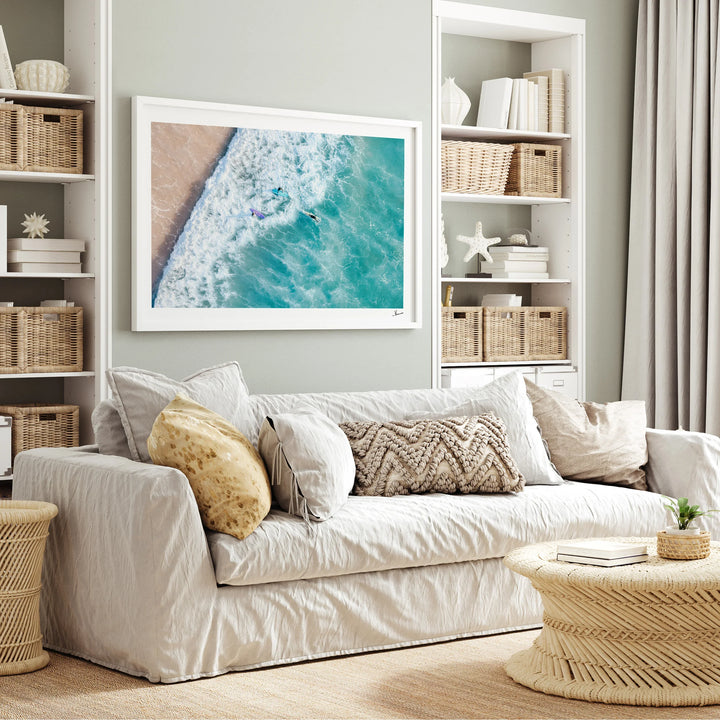 Paddle Out - Freshwater Beach Wall Art Print - Australia Unseen