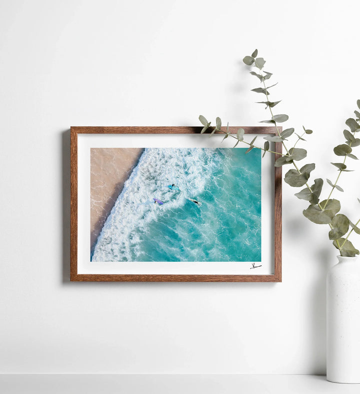 Paddle Out - Freshwater Beach Wall Art Print - Australia Unseen