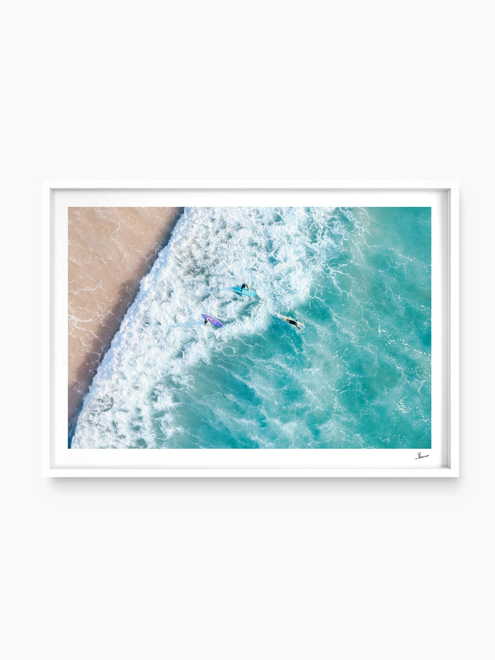 Paddle Out - Freshwater Beach Wall Art Print - Australia Unseen