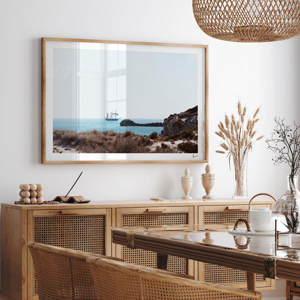 Pinky Beach 02 - Wall Art Print - Australia Unseen