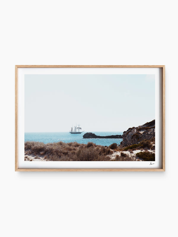 Pinky Beach 02 - Wall Art Print - Australia Unseen