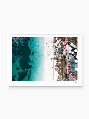 Pinky Beach Club 01 - Wall Art Print - Australia Unseen