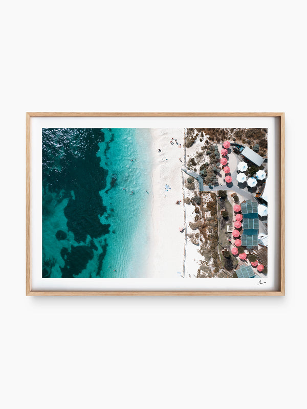 Pinky Beach Club 01 - Wall Art Print - Australia Unseen