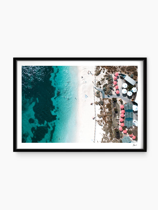 Pinky Beach Club 01 - Wall Art Print - Australia Unseen