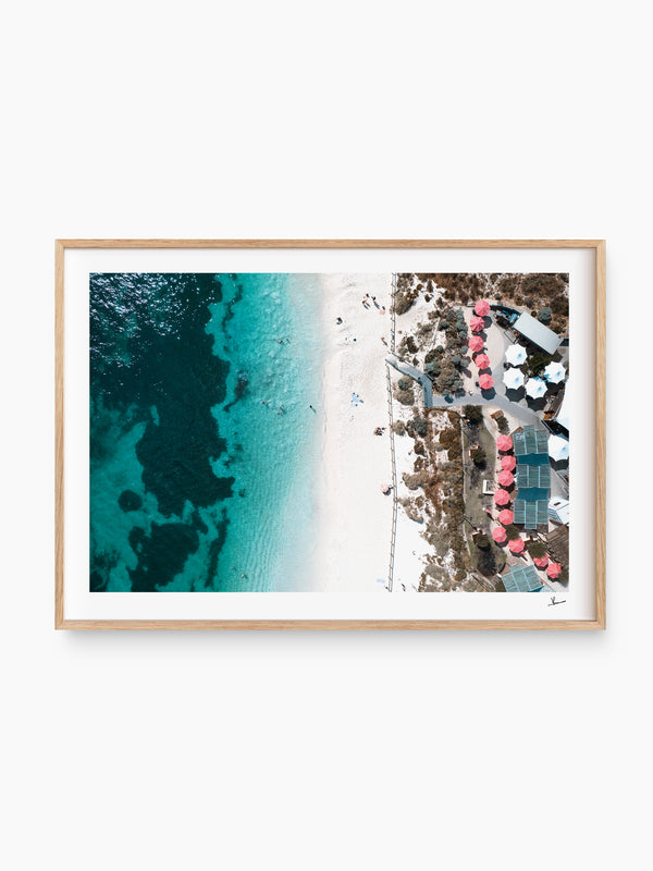 Pinky Beach Club 01 - Wall Art Print - Australia Unseen
