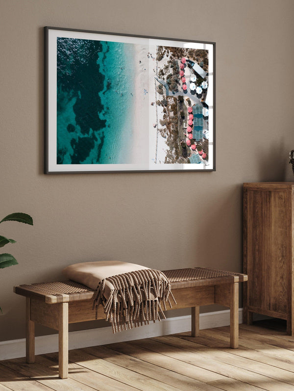 Pinky Beach Club 01 - Wall Art Print - Australia Unseen