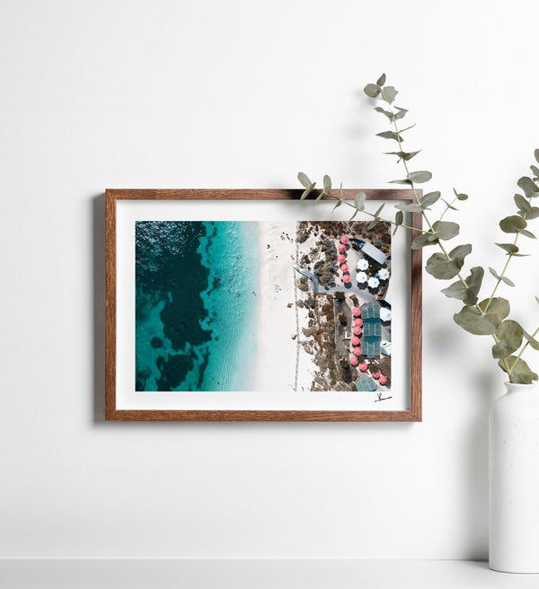 Pinky Beach Club 01 - Wall Art Print - Australia Unseen