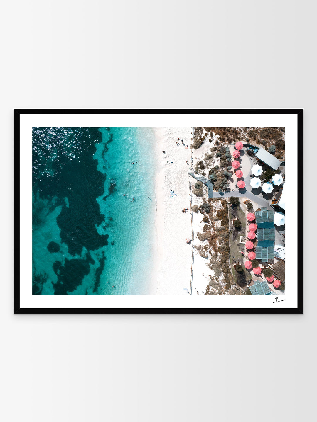 Pinky Beach Club 01 - Wall Art Print - Australia Unseen