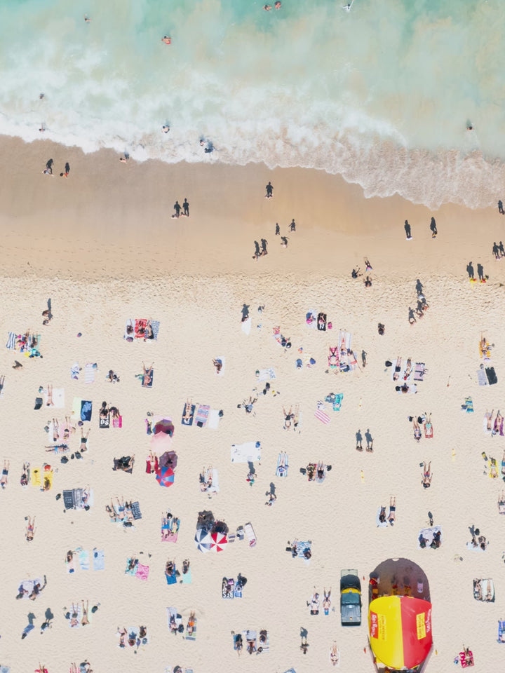 Sydney Summer 01 - Coogee Beach Wall Art Print
