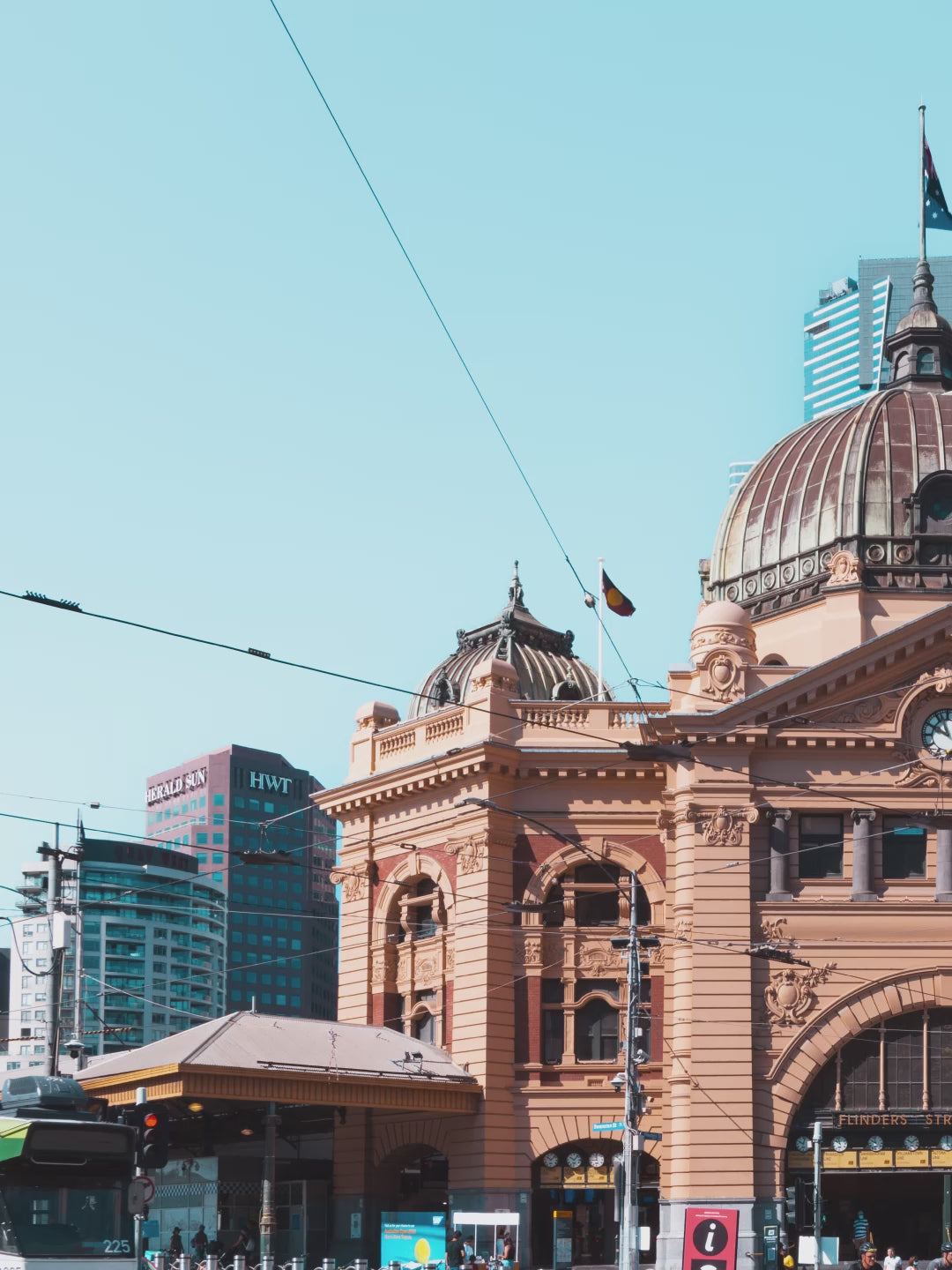 Flinders Street Station (day time) - Wall Art Print