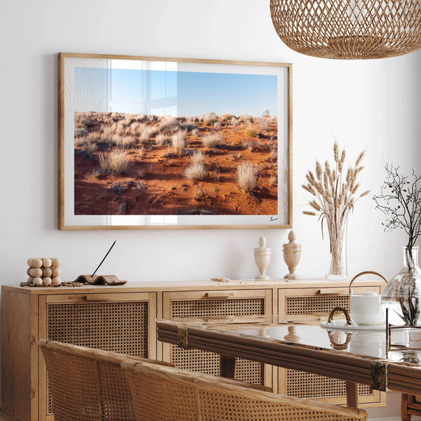 Red Dune - Wall Art Print - Australia Unseen