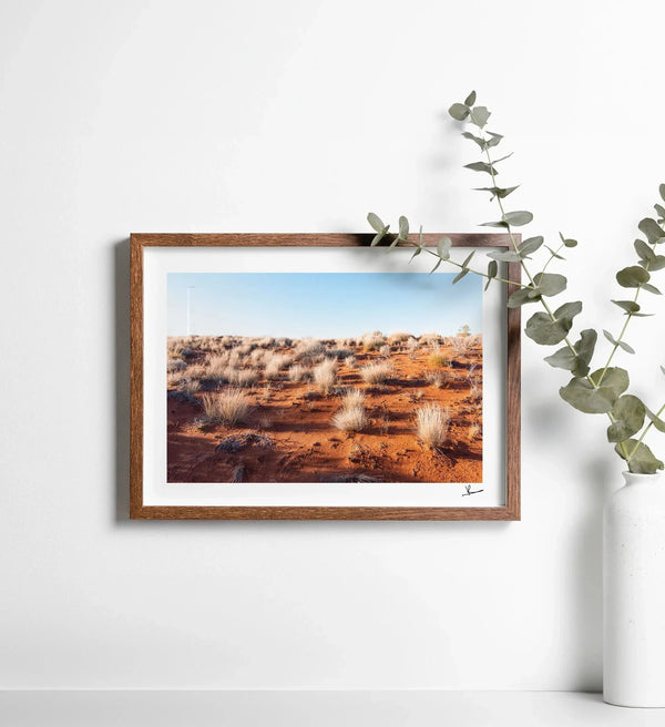 Red Dune - Wall Art Print - Australia Unseen
