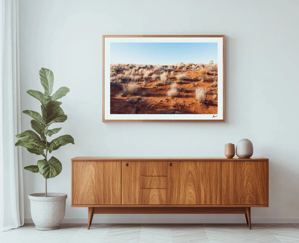 Red Dune - Wall Art Print - Australia Unseen