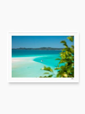 Sailing in Paradise - Hill Inlet - Whitsundays Wall Art Print - Australia Unseen
