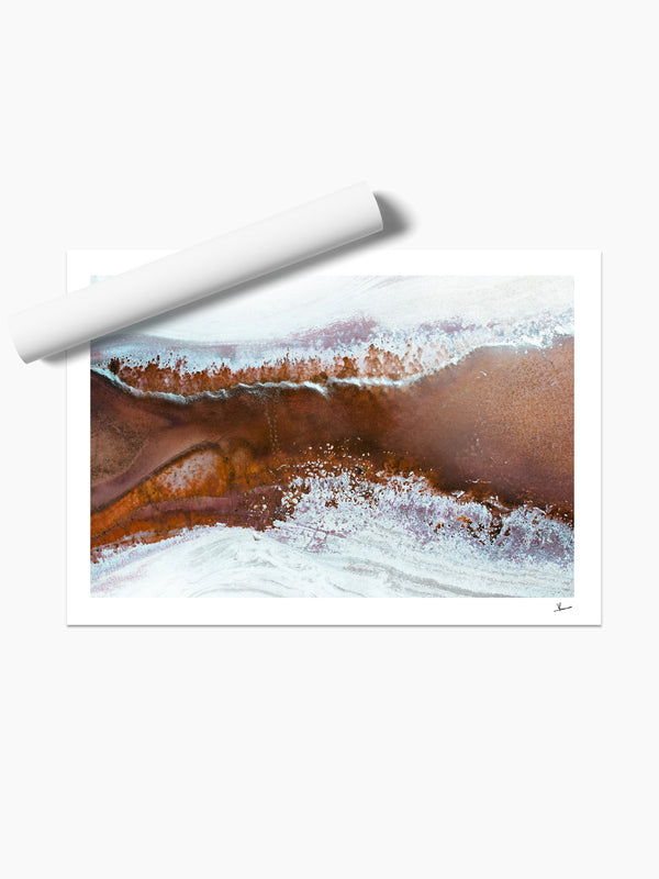Salt Lake 02 - Wall Art Print - Australia Unseen