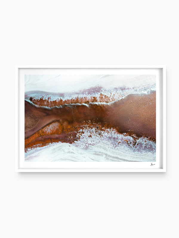 Salt Lake 02 - Wall Art Print - Australia Unseen