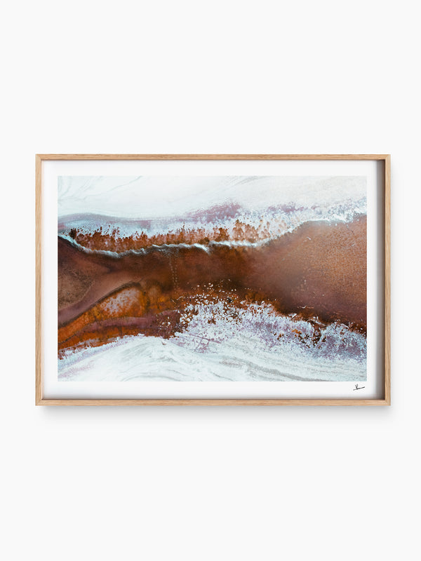 Salt Lake 02 - Wall Art Print - Australia Unseen