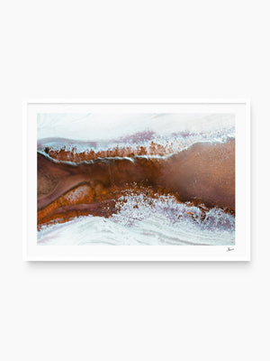 Salt Lake 02 - Wall Art Print - Australia Unseen