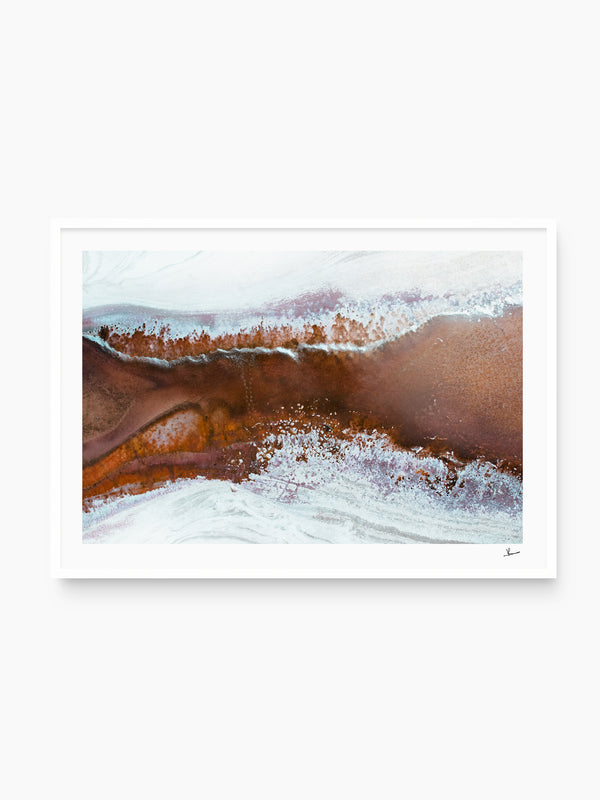 Salt Lake 02 - Wall Art Print - Australia Unseen