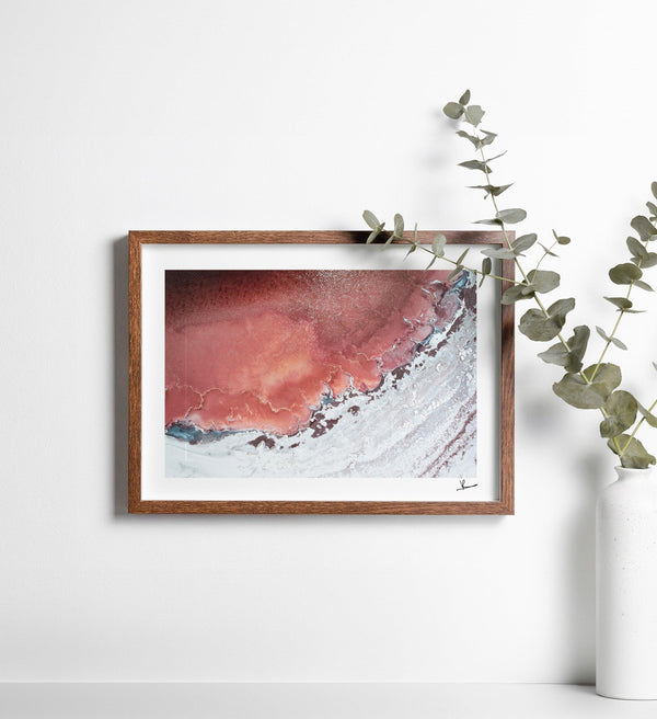 Salt Lake 03 - Wall Art Print - Australia Unseen