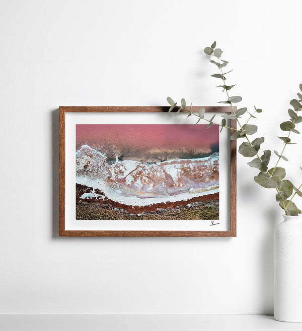 Salt Lake 05 - Wall Art Print - Australia Unseen