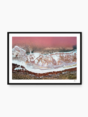 Salt Lake — minimalist wall art print by Vincent Rommelaere · Australia Unseen