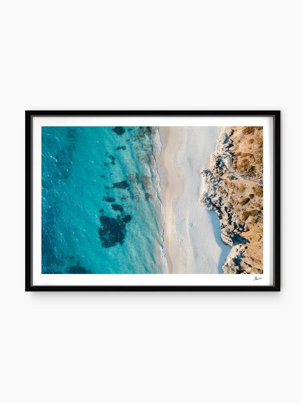 Sants Beach 01 - Wall Art Print - Australia Unseen