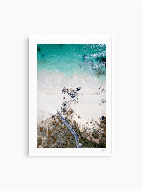Sants Beach 02 - Wall Art Print - Australia Unseen