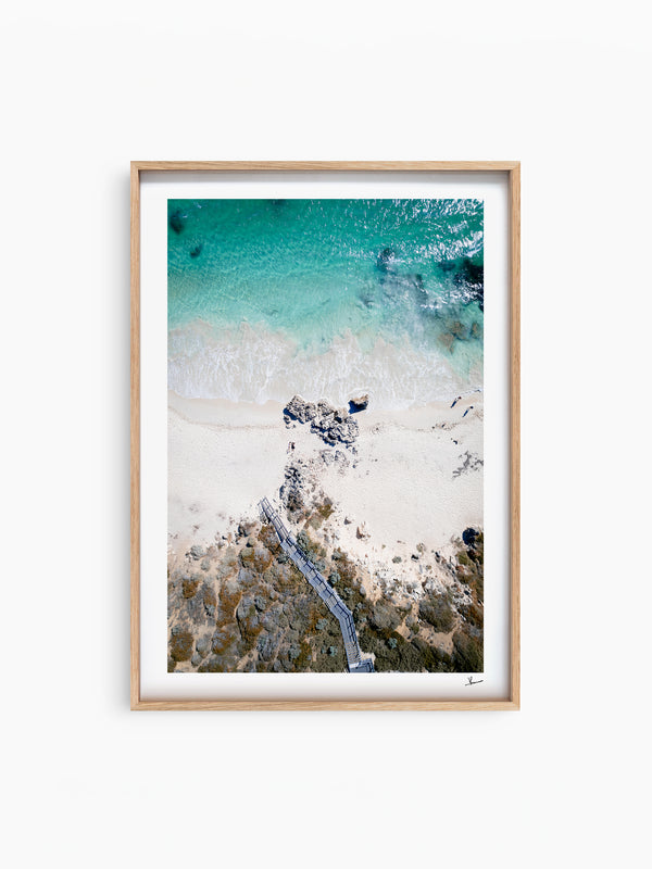 Sants Beach 02 - Wall Art Print - Australia Unseen