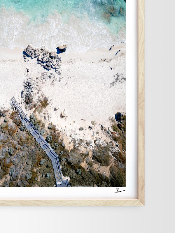 Sants Beach 02 - Wall Art Print - Australia Unseen