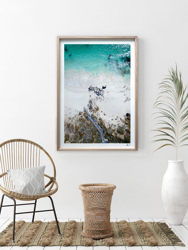 Sants Beach 02 - Wall Art Print - Australia Unseen