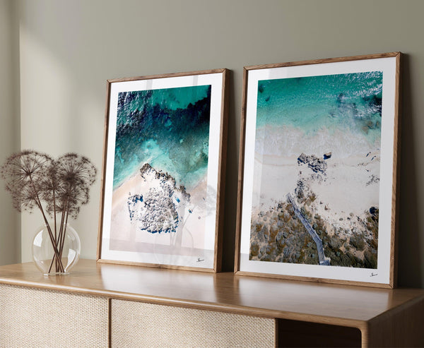 Sants Beach 02 - Wall Art Print - Australia Unseen