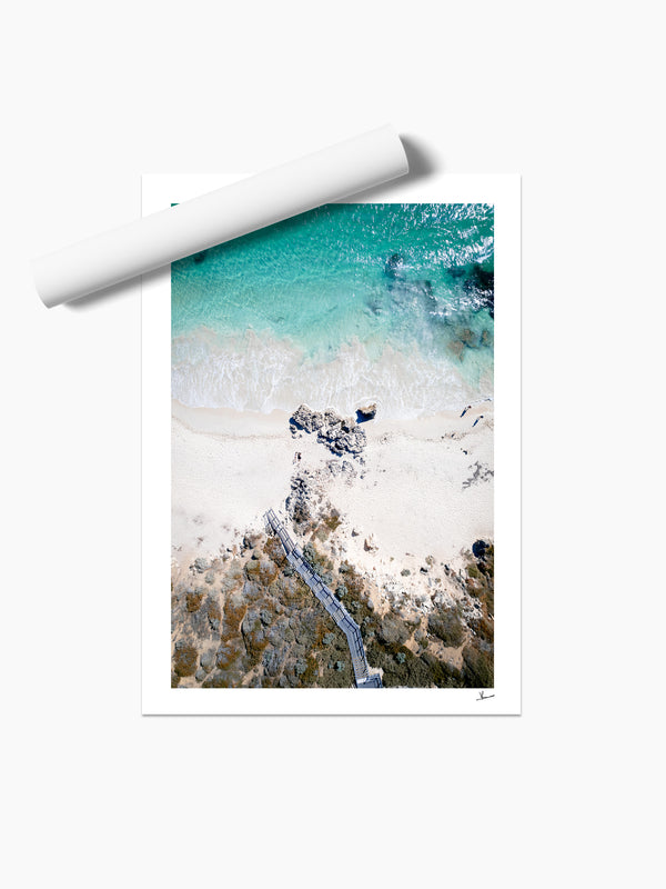Sants Beach 02 - Wall Art Print - Australia Unseen