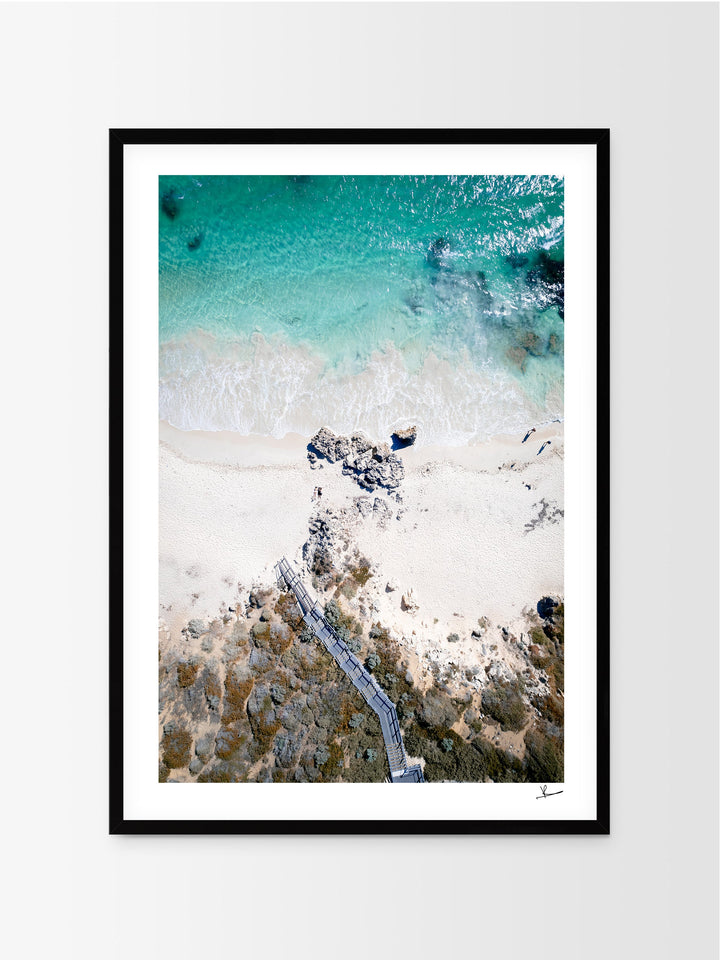 Sants Beach 02 - Wall Art Print - Australia Unseen