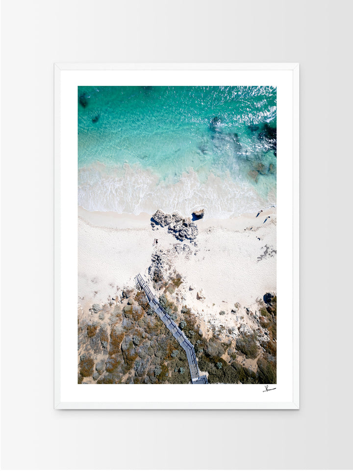 Sants Beach 02 - Wall Art Print - Australia Unseen