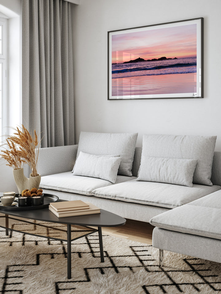 Sawtell Island Sunrise 01 - Wall Art Print - Australia Unseen