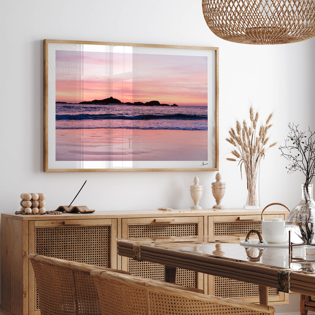 Sawtell Island Sunrise 01 - Wall Art Print - Australia Unseen