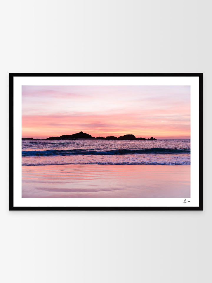 Sawtell Island Sunrise 01 - Wall Art Print - Australia Unseen