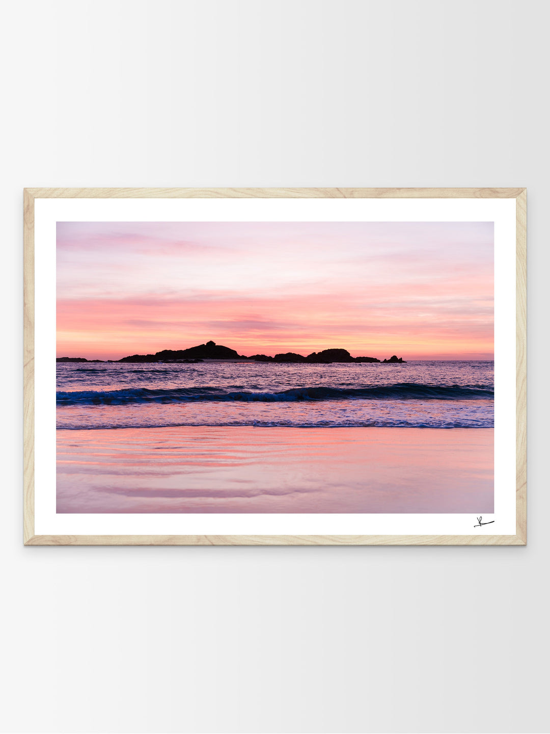 Sawtell Island Sunrise 01 - Wall Art Print - Australia Unseen