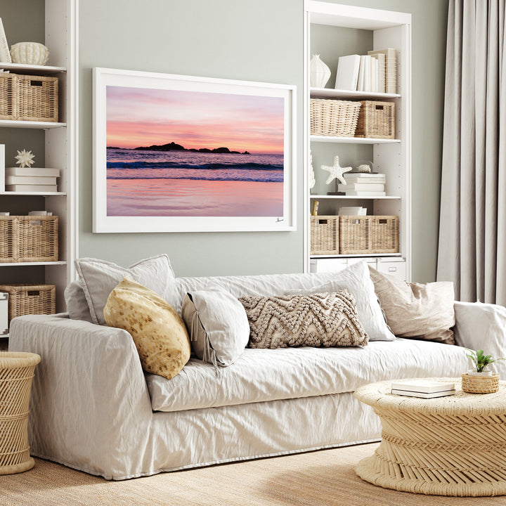 Sawtell Island Sunrise 01 - Wall Art Print - Australia Unseen