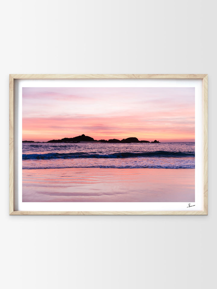 Sawtell Island Sunrise 01 - Wall Art Print - Australia Unseen