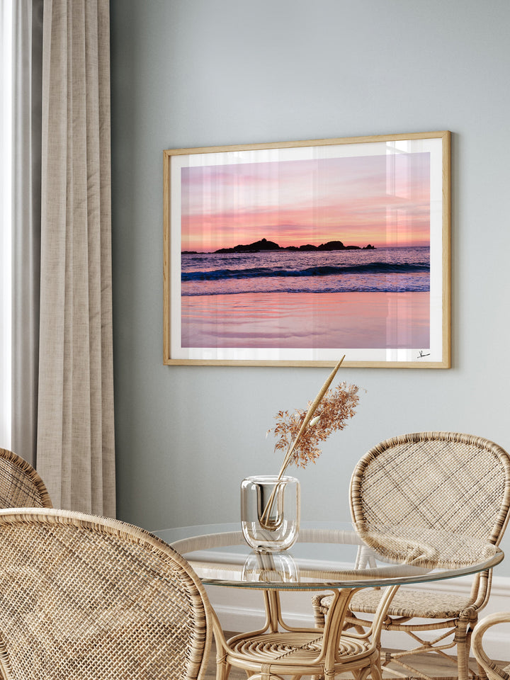 Sawtell Island Sunrise 01 - Wall Art Print - Australia Unseen